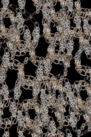 379598-WT438奢华休闲锁链金属链条欧式