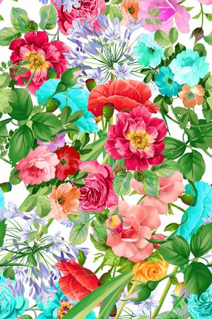 清新印花华亿平台图片