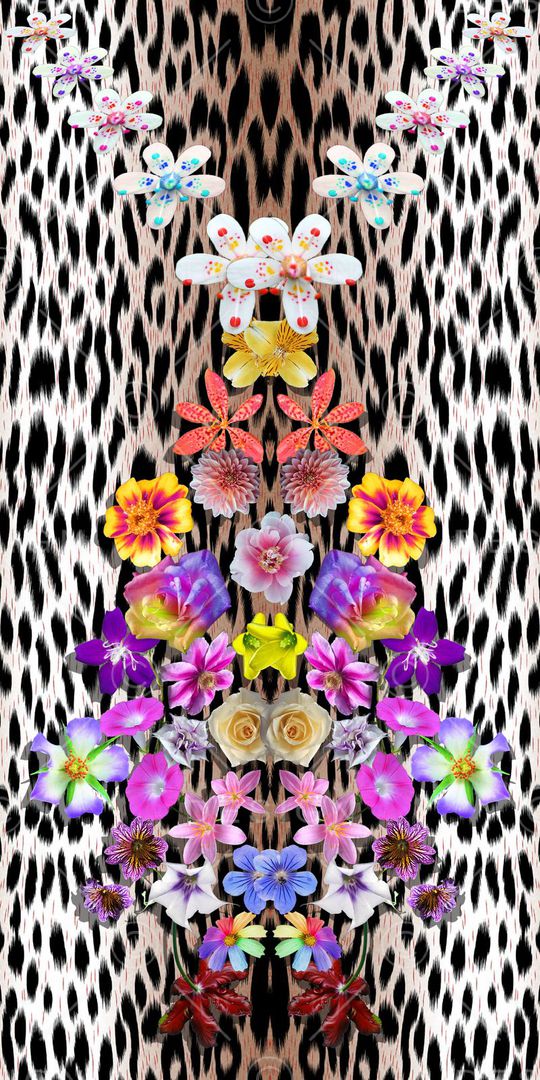 动物纹印花华亿平台图片