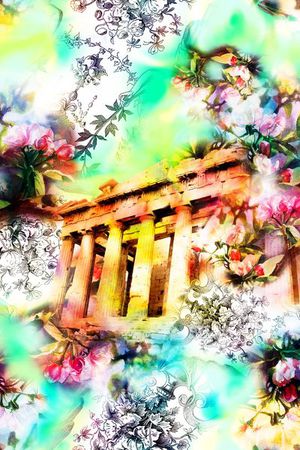 建筑印花华亿平台图片