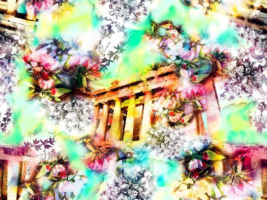 建筑印花华亿平台图片