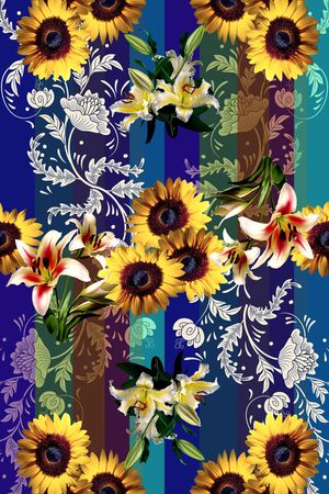 条纹印花华亿平台图片