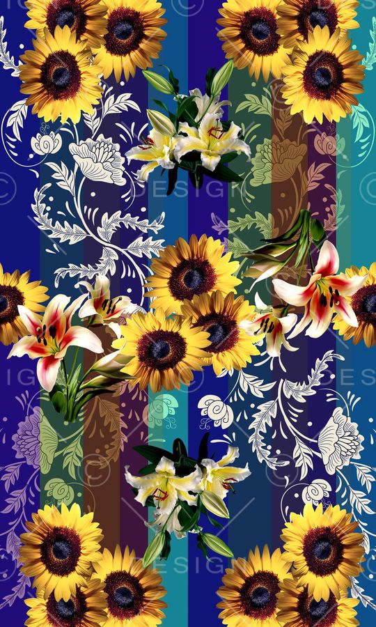 条纹印花华亿平台图片