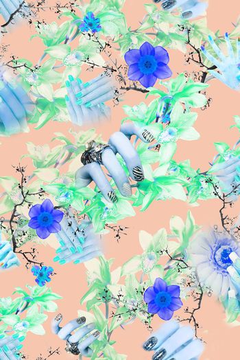 379905-灵感触摸美甲缠绕花卉