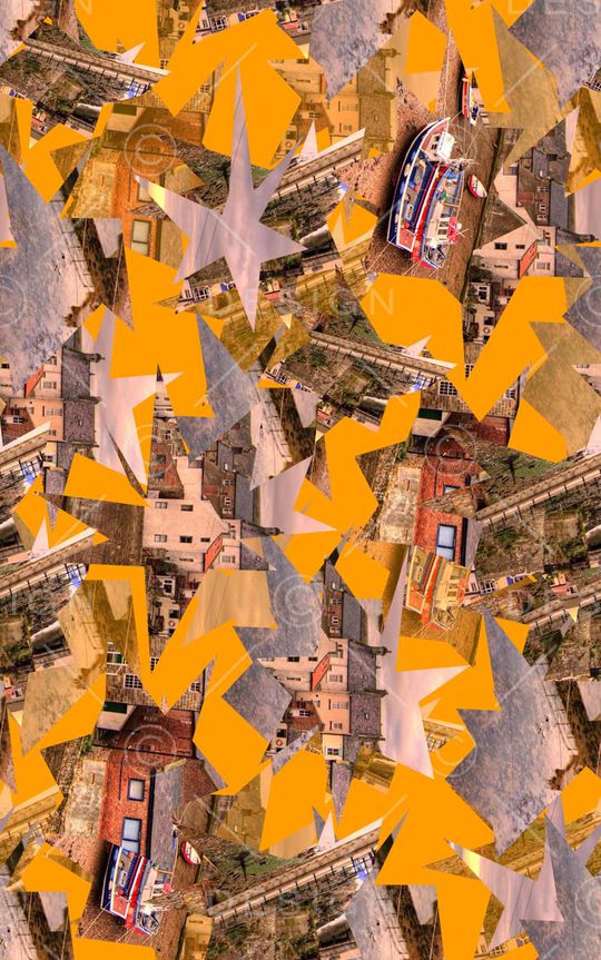 抽象印花华亿平台图片