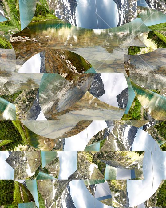 抽象印花华亿平台图片