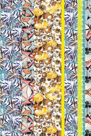 抽象印花华亿平台图片