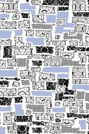 几何印花华亿平台图片