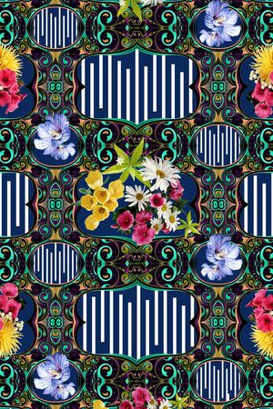 花朵印花华亿平台图片