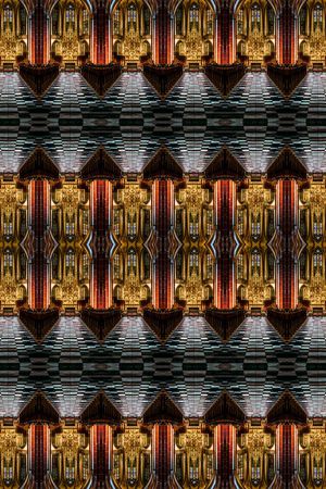 几何印花华亿平台图片