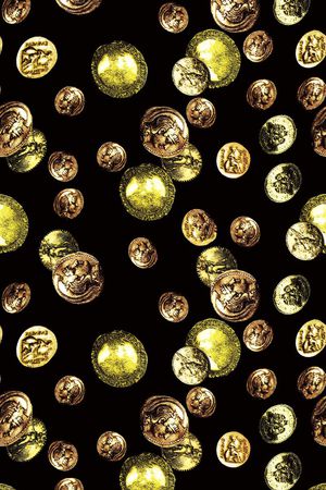 钱币印花华亿平台图片