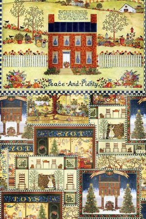 欧式复古定位印花华亿平台图片