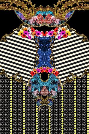 几何定位印花华亿平台图片