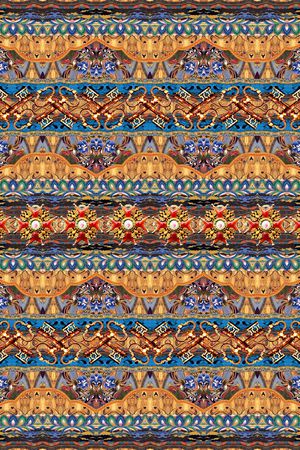 抽象印花华亿平台图片