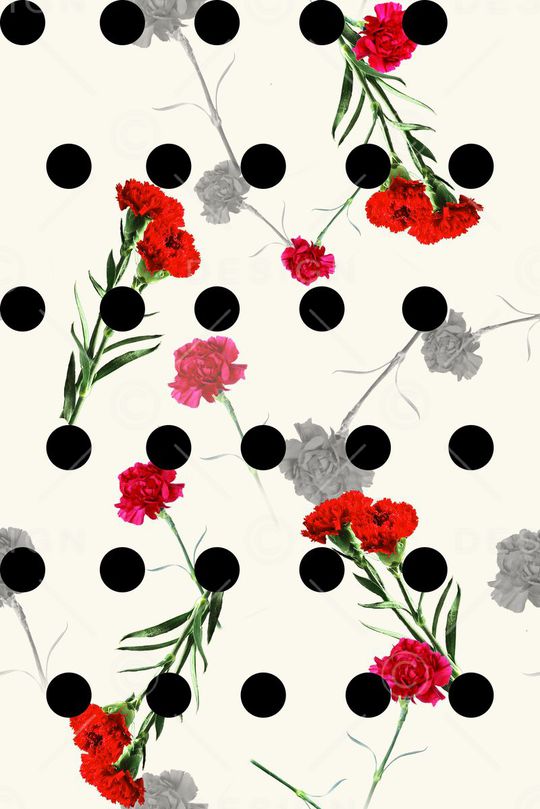 波点印花华亿平台图片