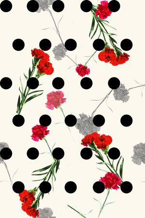 波点印花华亿平台图片