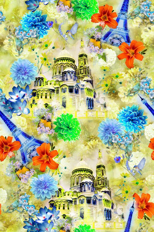 休闲风印花华亿平台图片