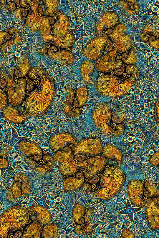 波西米亚印花华亿平台图片