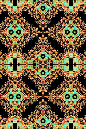 民族风印花华亿平台图片