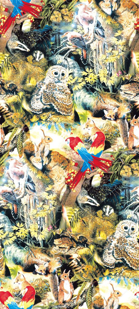 动物印花华亿平台图片