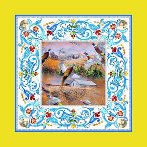 方巾印花华亿平台图片