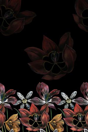 老年花印花华亿平台图片