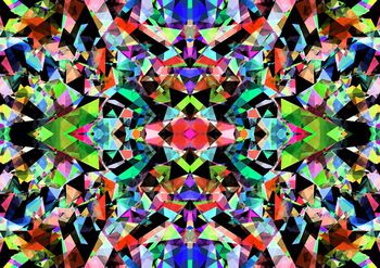 380991-万花筒，抽象，几何