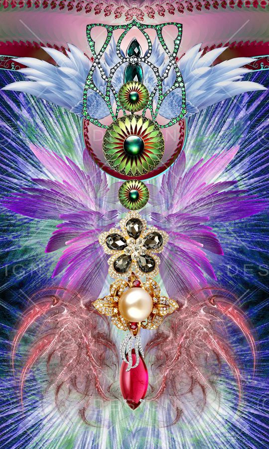 抽象印花华亿平台图片