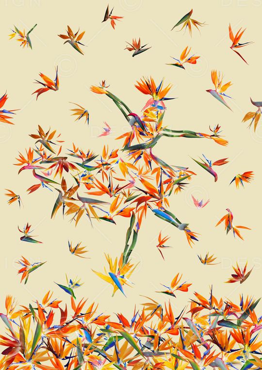 抽象印花华亿平台图片