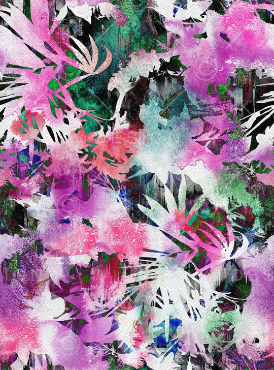 水彩印花华亿平台图片