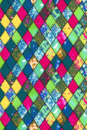 几何印花华亿平台图片