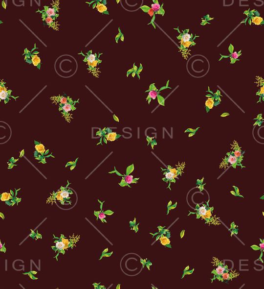 碎花印花华亿平台图片