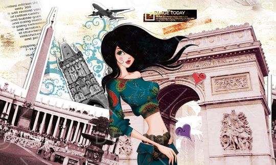 建筑印花华亿平台图片