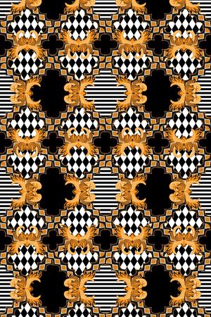 几何印花华亿平台图片