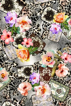 大气拼接印花华亿平台图片