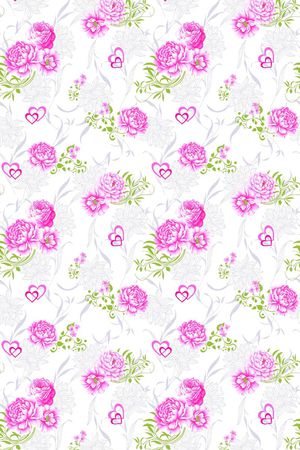 满底花印花华亿平台图片