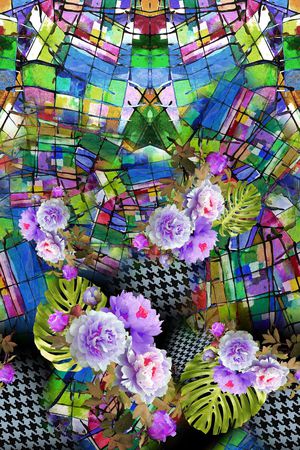 彩格印花华亿平台图片