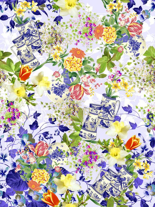 田园印花华亿平台图片