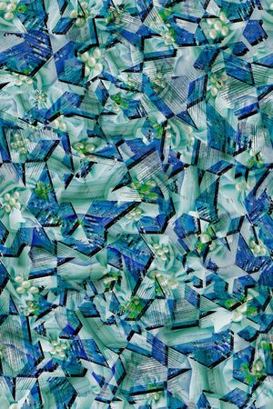 几何印花华亿平台图片