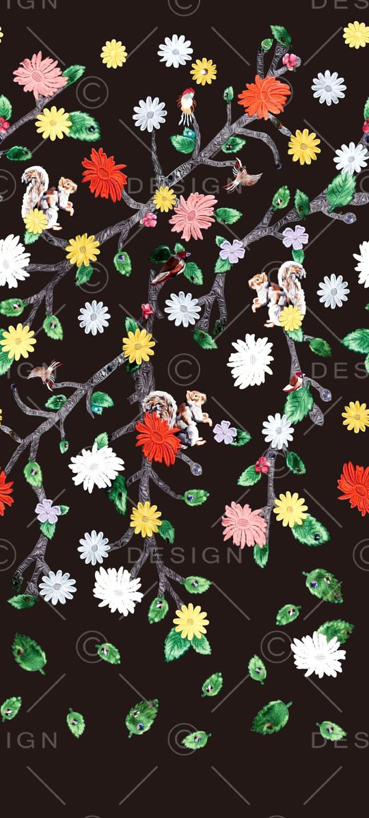 民族风印花华亿平台图片