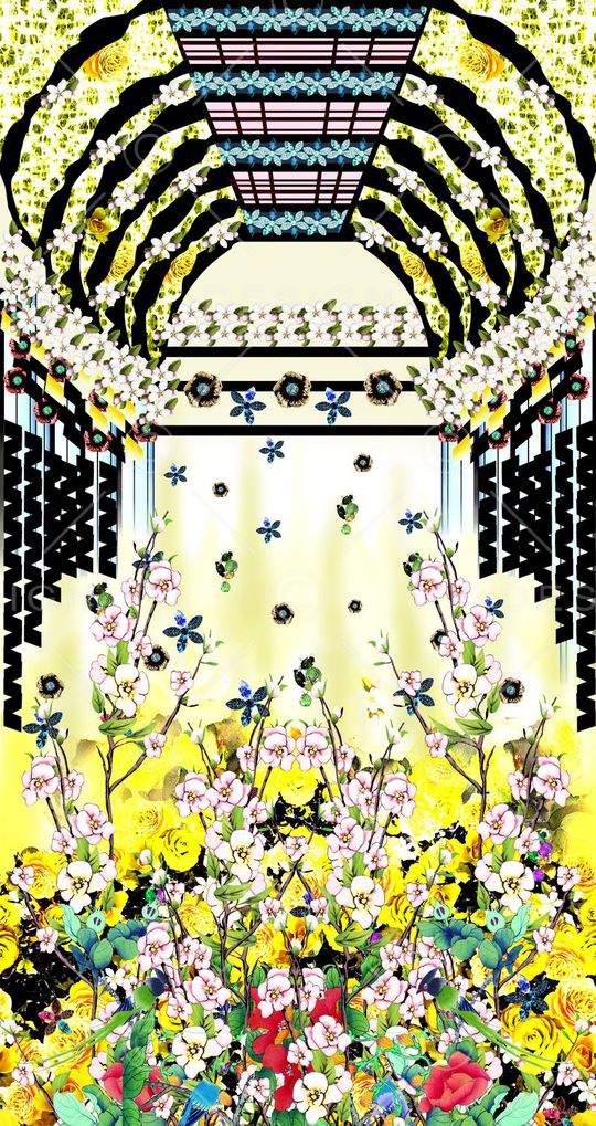 花贲印花华亿平台图片