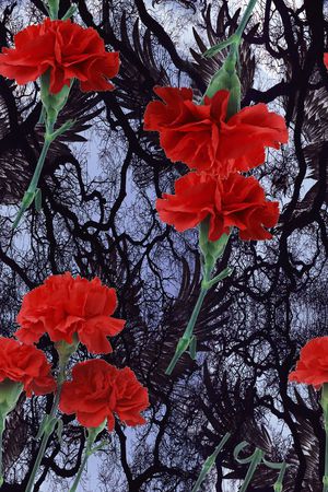 时尚大气印花华亿平台图片