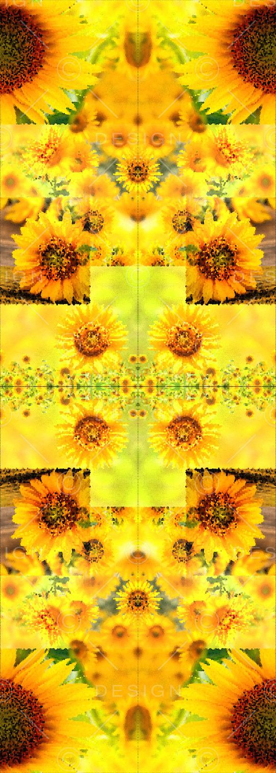 田园抽象印花华亿平台图片