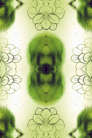 抽象印花华亿平台图片