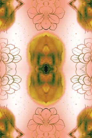 抽象印花华亿平台图片