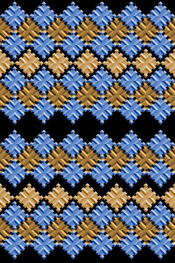 382211-3D几何图形秋冬男装衬衫西装华亿平台