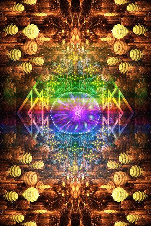 定位抽象印花华亿平台图片