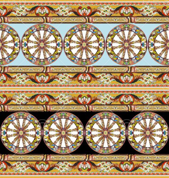 民族风印花华亿平台图片