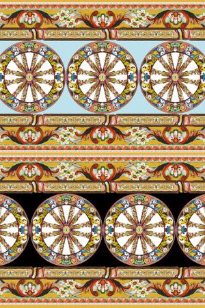 民族风印花华亿平台图片