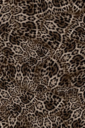 动物纹印花华亿平台图片